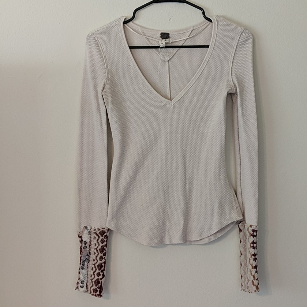 Free People Long Sleeve Top